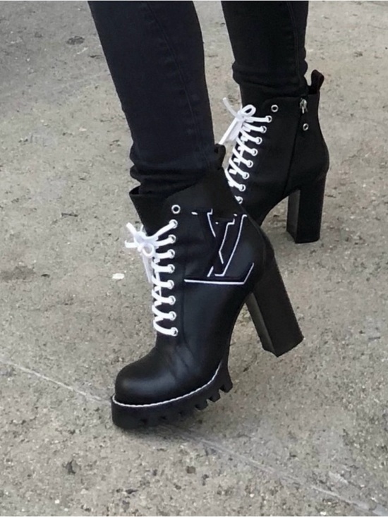 Louis Vuitton Shoes - LOUIS VUITTON LEATHER STAR TRAIL ANKLE BOOTS (Will consider offers!)